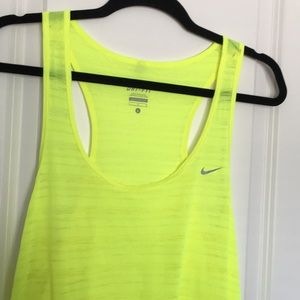 Nike Dri-Fit Tank top Neon Large